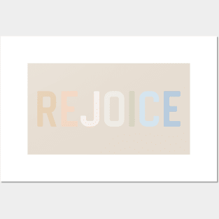 Rejoice Posters and Art